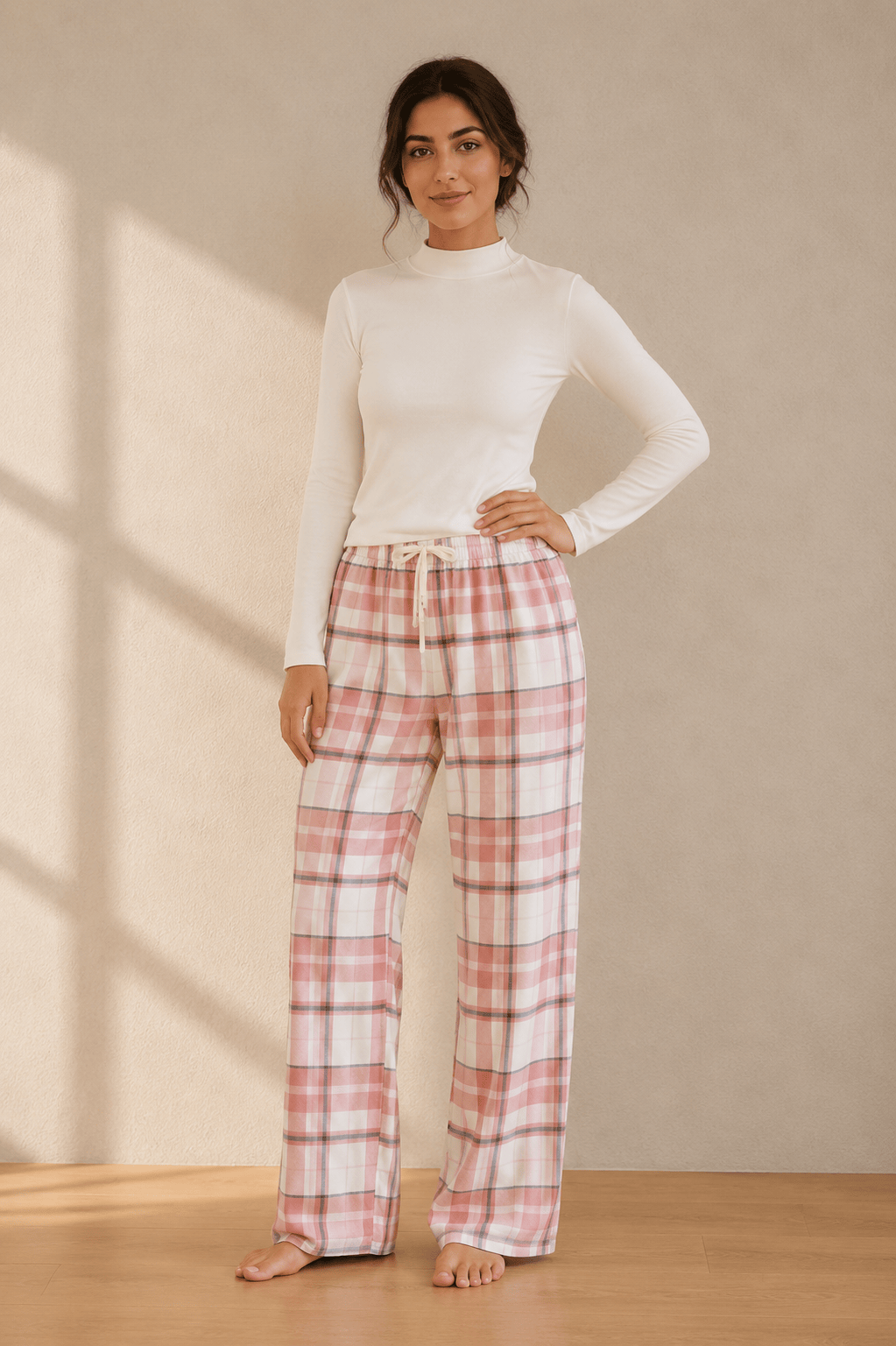 Pantalon de pyjama à carreaux femme | Sacha
