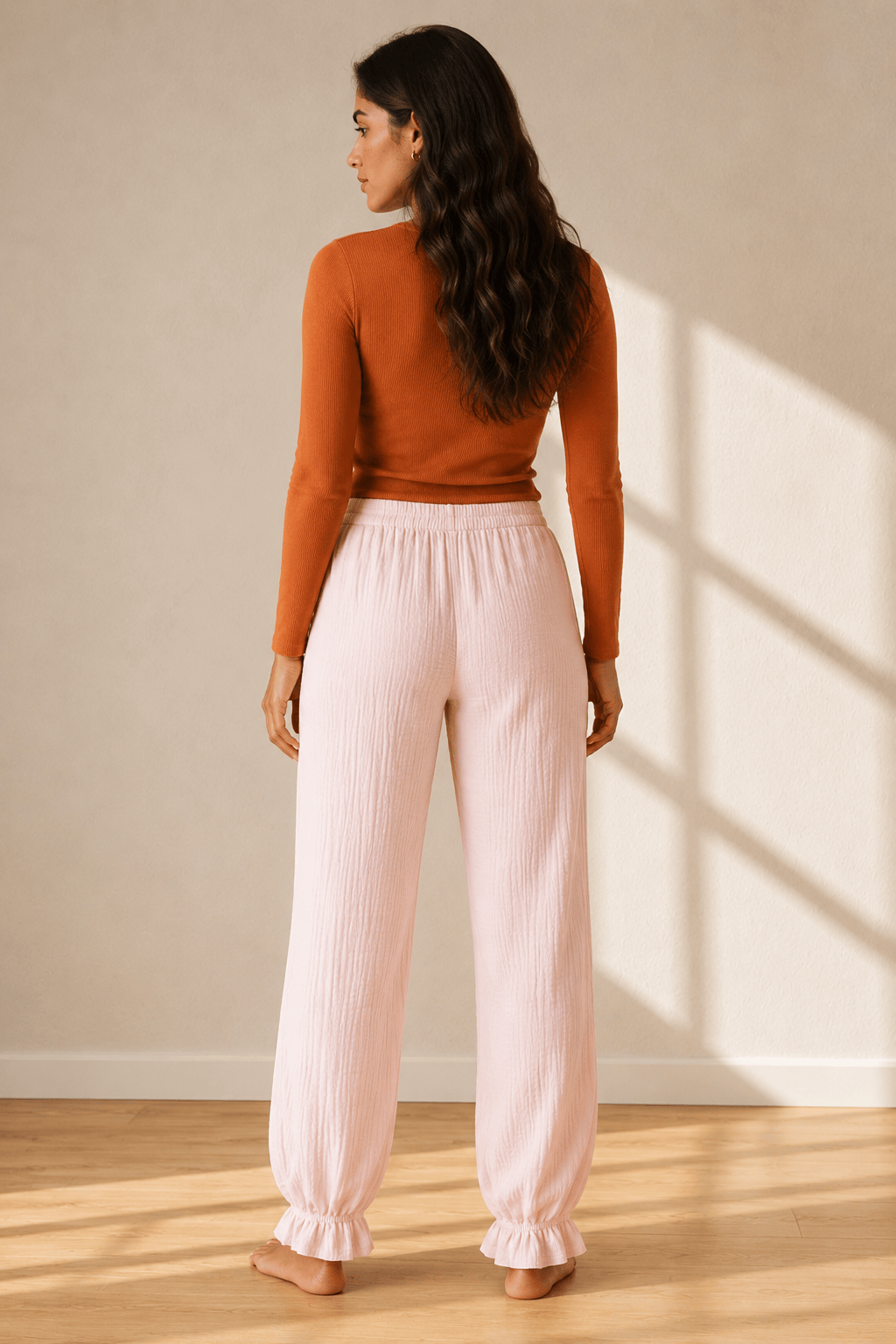Pantalon de pyjama en coton femme | Velune