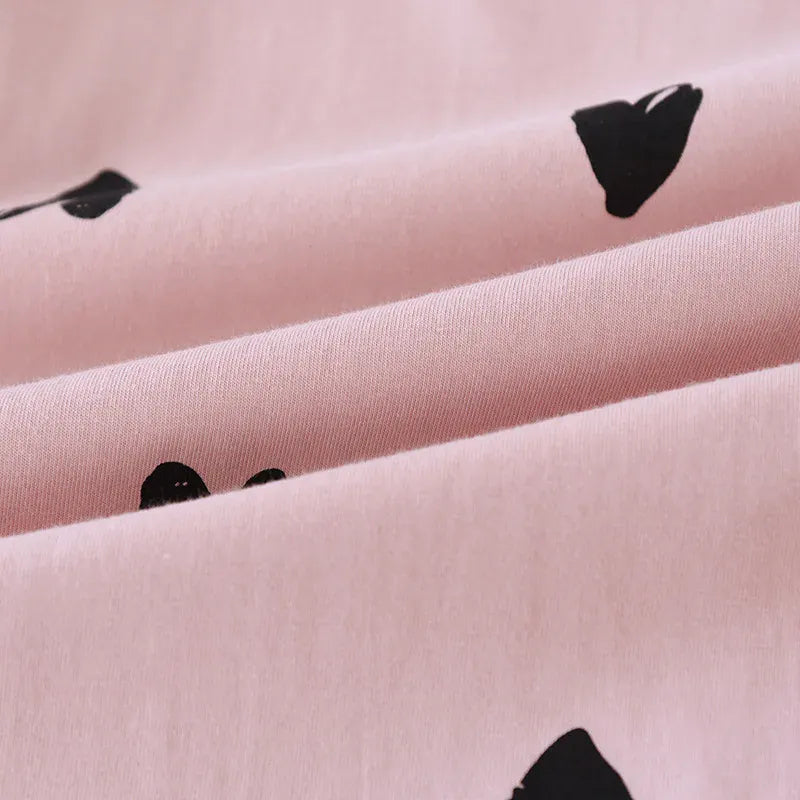Pantalon de pyjama femme | imprimé cœur