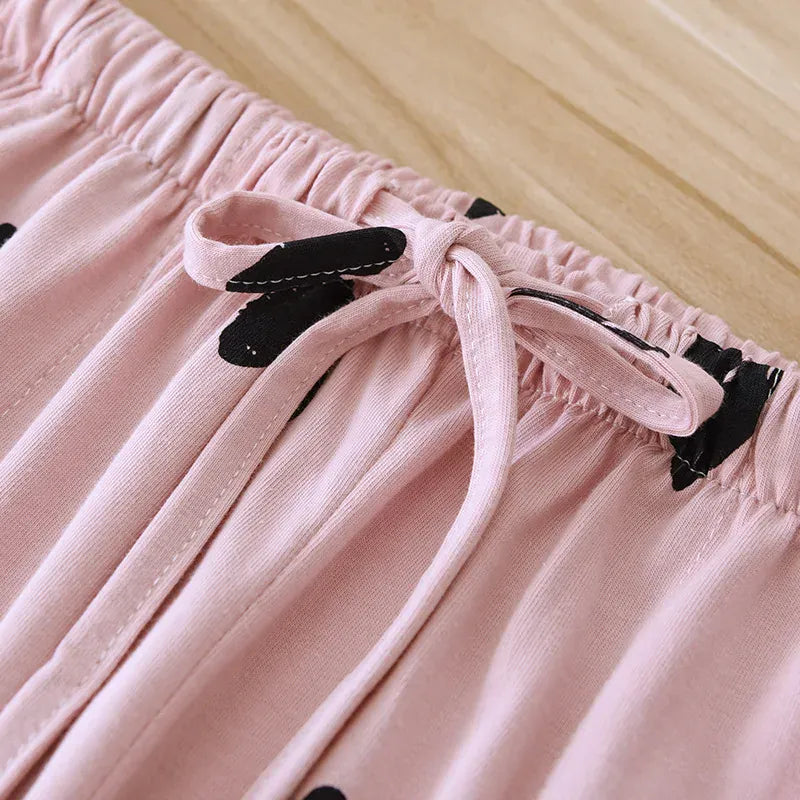Pantalon de pyjama femme | imprimé cœur
