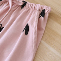 Pantalon de pyjama femme | imprimé cœur