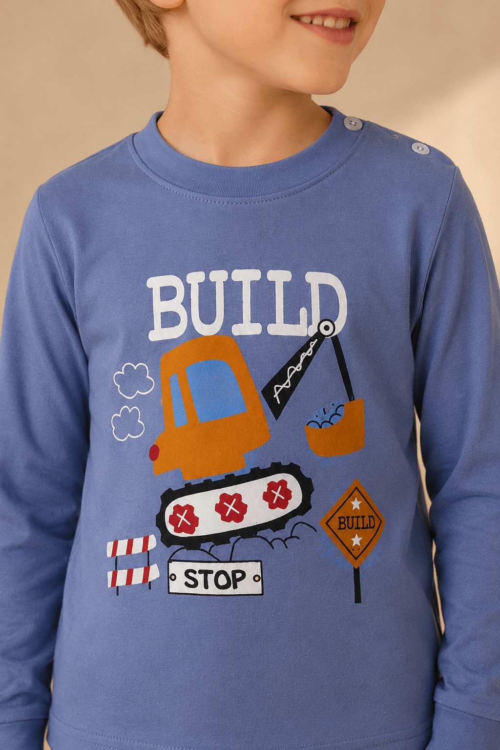 Pyjama coton garçon | Chantier