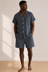 Pyjama court en coton homme | Milo