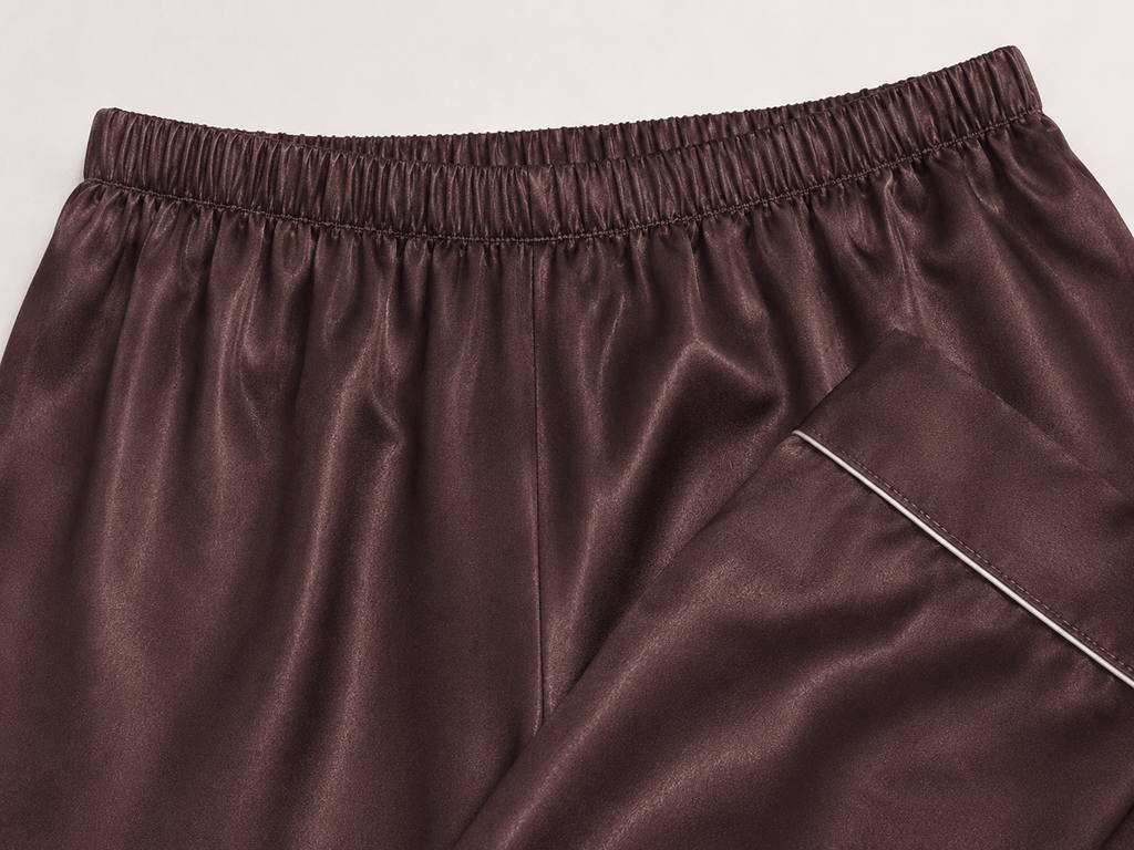 Pyjama en soie homme long | Élégance