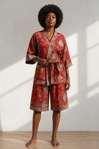 Pyjama kimono japonais femme | Sakura