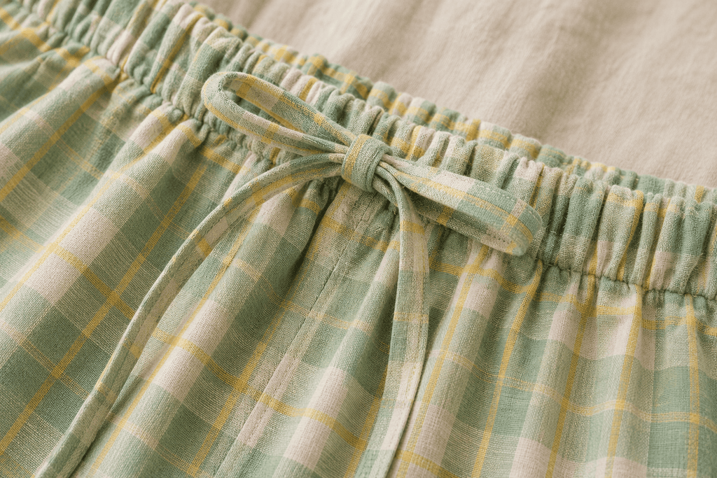 Short de pyjama à carreaux femme | Calie