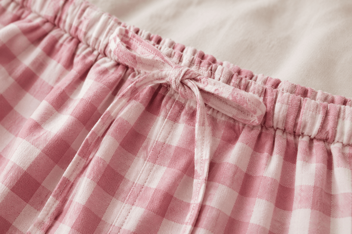 Short de pyjama à carreaux femme | Méline