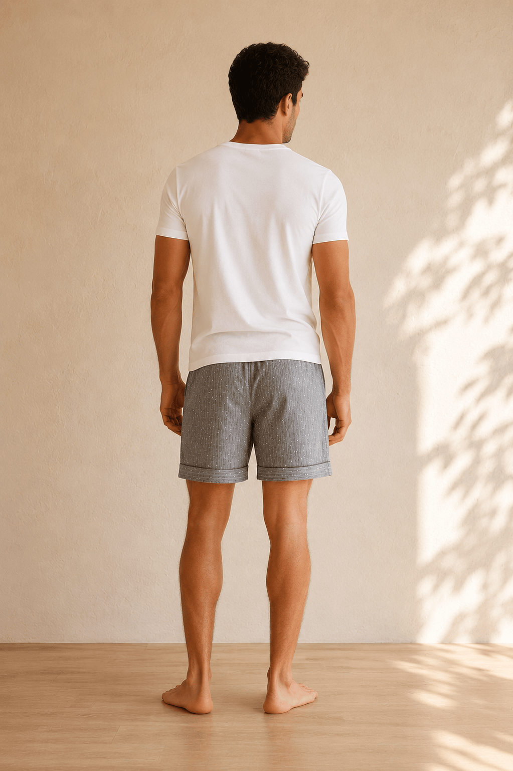 Short de pyjama homme | Imprimé points